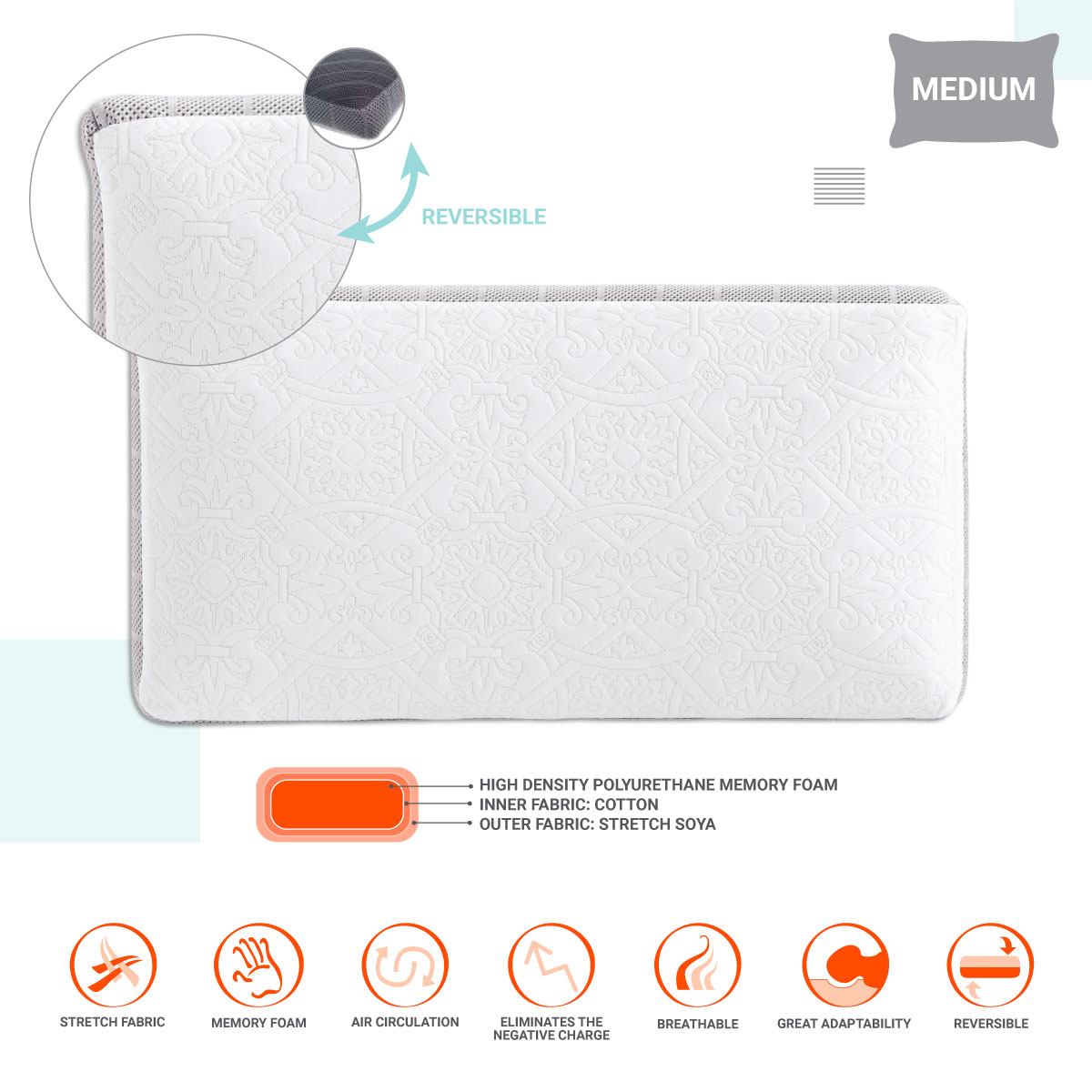ZEN Sleeping Pillow 50 x 70 cm