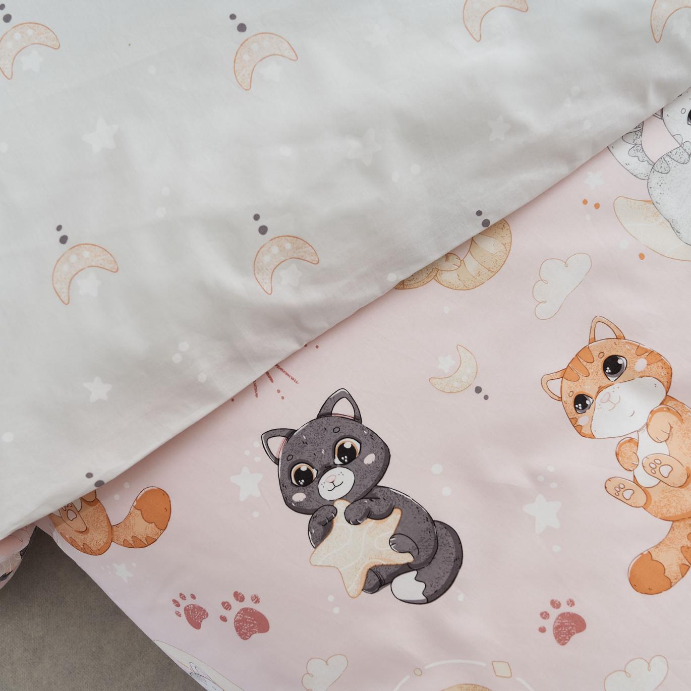 Kids Bedheet set 3pcs / KITTY / 100% cotton