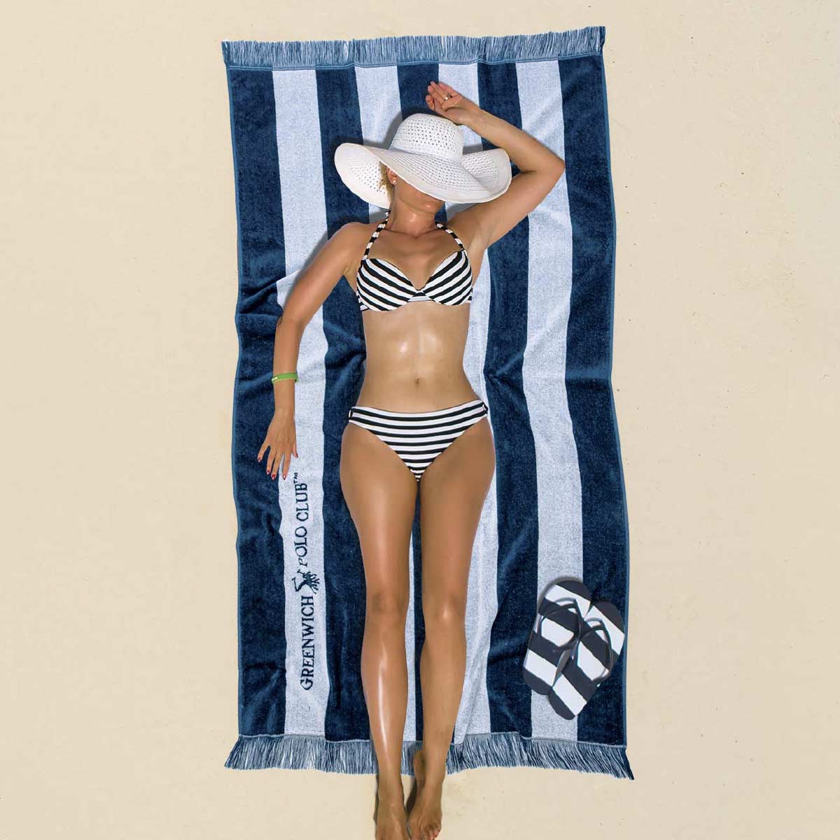 Beach Towel Polo L6181-82 90 x 170